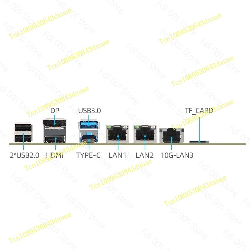 Mini Itx Dual 2.5G Nas Motherboard - Carte mère double 2.5G 10G SFP