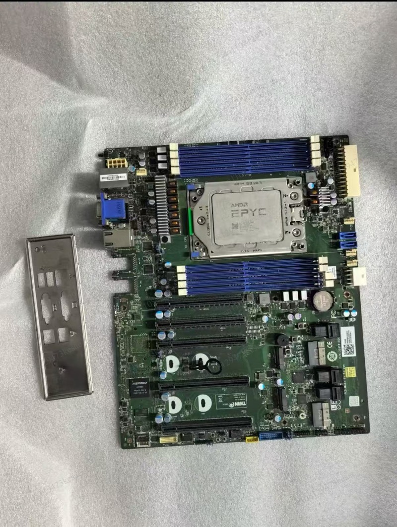 Dual Socket Sp3 Epyc Motherboard - Carte mère de serveur Supermicro H11DSi