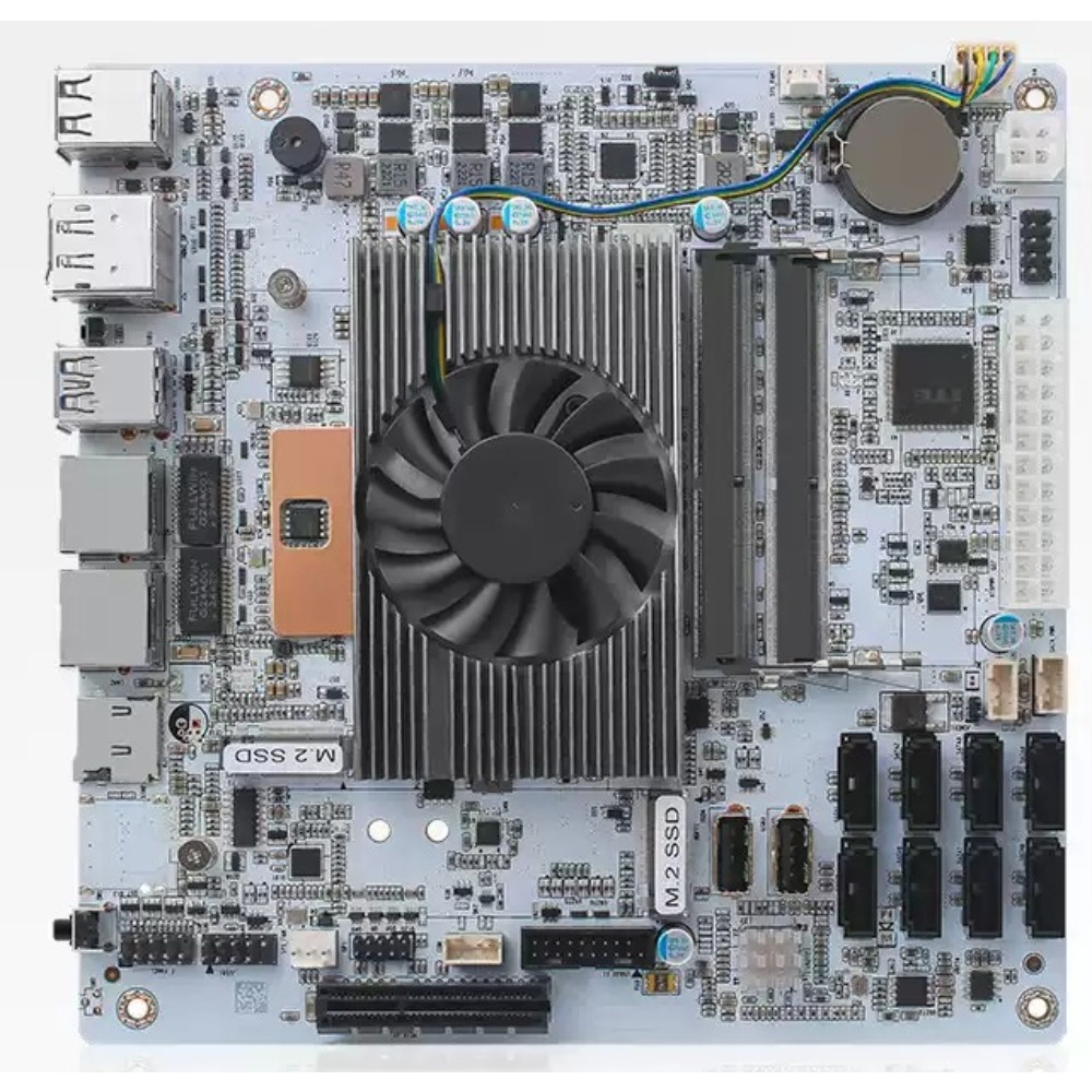 Carte mère Mini-ITX blanche M1 - Mini Itx Dual 2.5G Nas Motherboard avis et prix