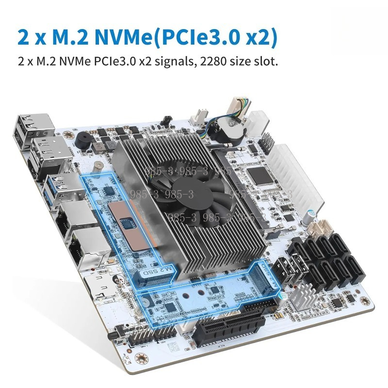 Carte mère NAS Mini-ITX M11 bl - Mini Itx Dual 2.5G Nas Motherboard avis et prix