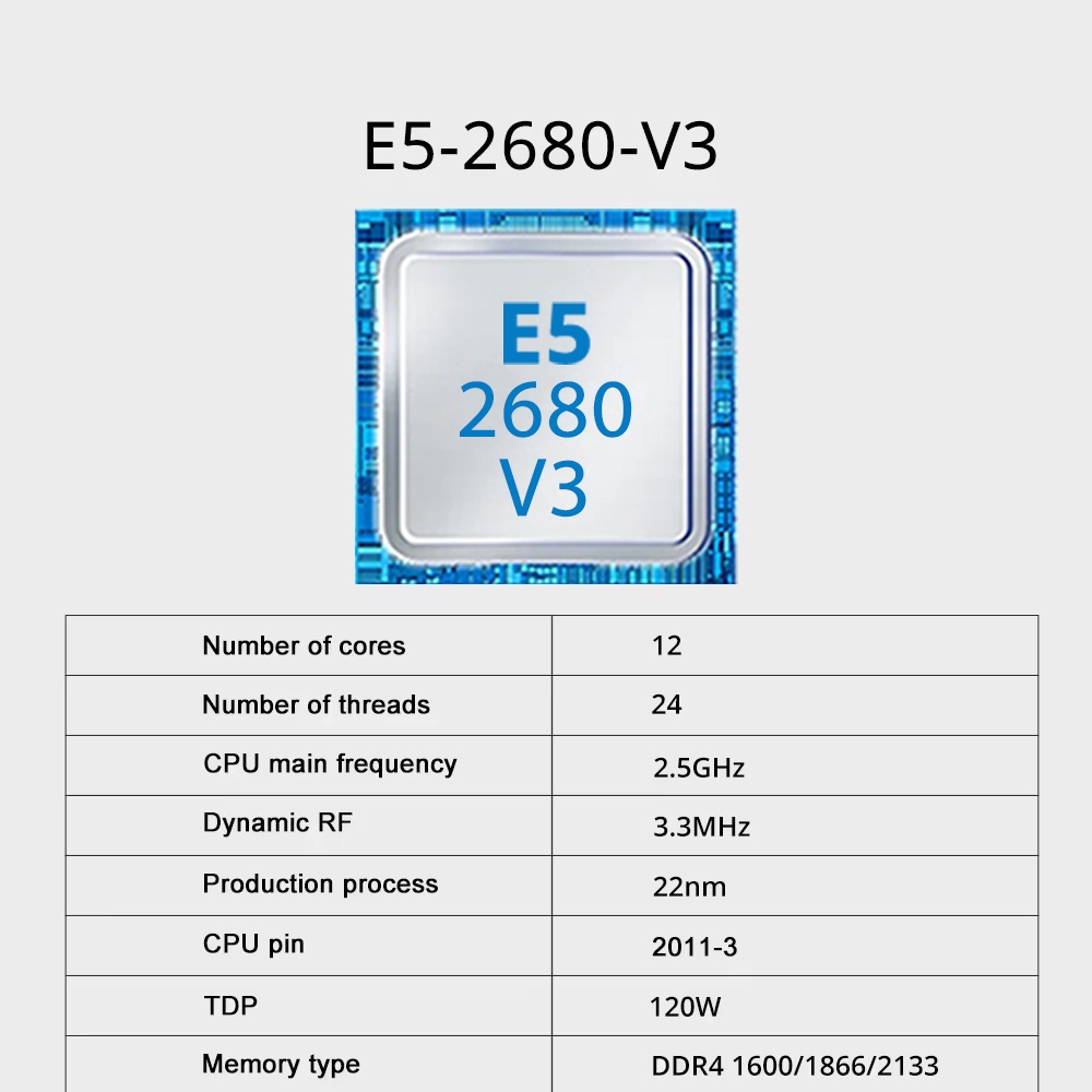 Carte mère de jeu double X99 E - Dual Lga2011-3 Server Motherboard Combo avis et prix